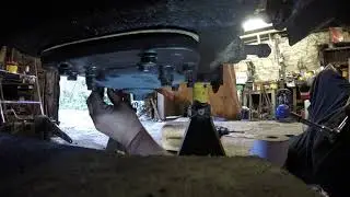 Fordson Major backend sump plate & hydraulic pump refit.