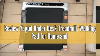 Review Yagud Under Desk Treadmill, Walking Pad for Home and Office, 2.5 HP Portable Walking Jogging