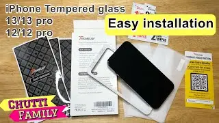 iPhone 13/13 Pro : How to install tempered glass screen protector | Trianium Screen Protector