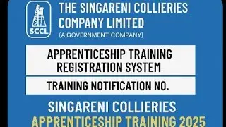 Singareni Collieries Apprenticeship Training 2025 | Apply Now | Govt. Mining Opportunity