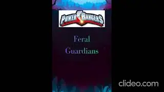 Power Rangers Feral Guardians