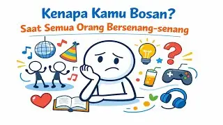 Kenapa Kamu Bosan Saat Semua Orang Bersenang-senang