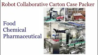 Glass Bottle Sucker Grabing Robot Carton Case Packing Machine#JarGlassBottleRobotCartonCasePacker