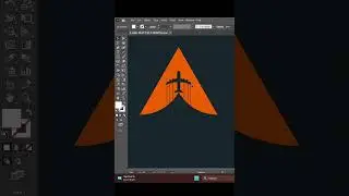 Aviation Inspired Letter A Logo Design in Adobe Illustrator | Logo Design Tutorial #illustrator
