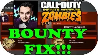 **PATCHED** Infinite Warfare Zombies ~ Bounties Glitch ~ FIX!