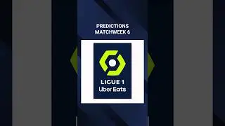 Ligue 1: Matchweek 6 Predictions #football #soccer #shorts #ligue1 #psg