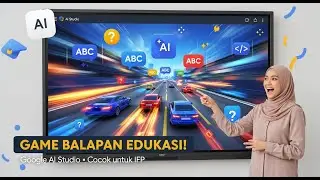 Tutorial Game Balapan Edukasi dengan Google AI Studio | Super Interaktif di IFP. GRATIS PROMPT