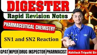 D-15 | SN1 and SN2 Reactions (ORGANIC CHEMISTRY) Rapid reviosion notes #substitutionmethod