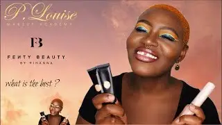 P.LOUISE EYESHADOW BASE MAKEUP TUTORIAL VS FENTY BEAUTY INVISIPINK / BASE P.LOUISE MON AVIS