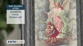 47350_GUARDIAN ANGEL FRAMED ART