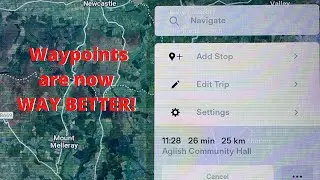 Tesla waypoints are now way better