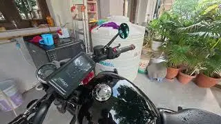 Meguiar's Gold Class Wash and Meguiar's Ceramic Wax on Royal Enfield Meteor 350