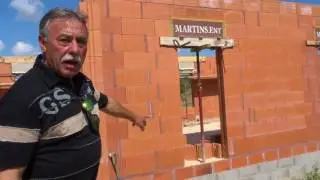Montage des murs et du chainage (juin 2017)