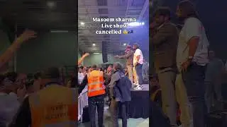 Masoom Sharma Live Show Cancelled Melbourne Australia || Masoom Sharma New Song 2025