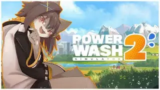 【PowerWash Simulator 2 】今年を振り返りつつ雑談！【紺碧紅琉/Vtuber】