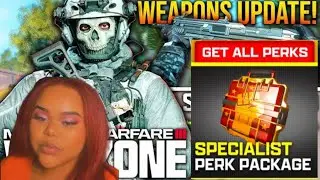 NEW Warzone update!! Rebirth reloaded Perk specialist