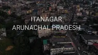 aerial views of Itanagar Arunachal Pradesh
