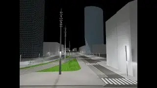 Dialux evo : Street lighting Raytracings