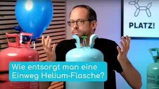 Heliumflaschen entsorgen: Die Sollbruchstelle richtig nutzen!