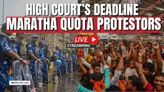 Mumbai Protest News LIVE | Bombay High Court Order On Maratha Quota Protests | Jarange Patil LIVE