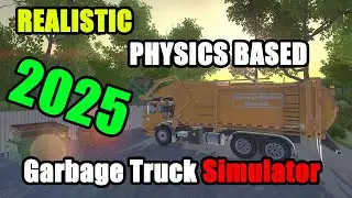 Realistic Physic Based Garbage Truck Simulator(2025) Garbage Packer
