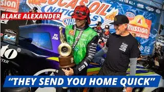 Blake Alexander breaks down the high level of the NHRA