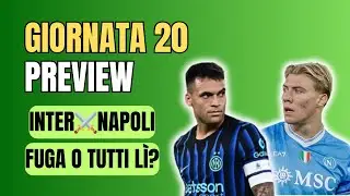 GIORNATA 20 PREVIEW INTER-NAPOLI FUGA O TUTTI LI'?