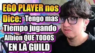 se Metio un EGO PLAYER a nuestro Gremio XD lo sacamos de una #albiononline