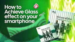How to make a glass effect on your smartphone 😱😱😱😱