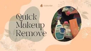 My quick makeup removal 💄 | Easy and effective 🤩| #skincare #beautyconla #makeup #lifestyle