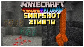 Minecraft New Snapshot 21w07a