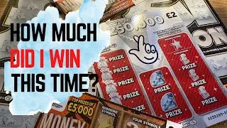 Million pound scratch cards and other new scratch cards in play- how many are winners?