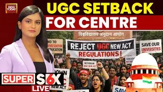 LIVE | Big Setback For UGC | Delhi University Students Protest Against New UGC Norms |Super Six LIVE