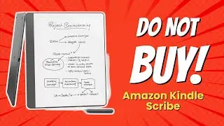 DON'T BUY Amazon Kindle Scribe BEFORE WATCHING THIS VIDEO! 📚🖊️ (6 Reasons)