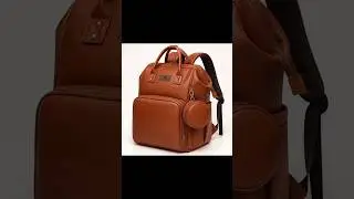 Premium Diaper Bag for Moms | 30L Waterproof Multi-Compartment Vegan Leather Bag