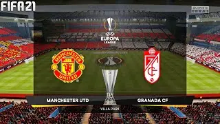 FIFA 21 | Manchester United vs Granada - Europa League UEL - Full Gameplay