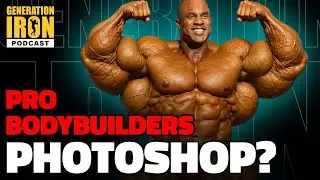 Victor Martinez Answers: Is It Okay For Pro Bodybuilders To Photoshop Their Physiques? | GI Podcast