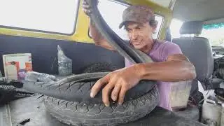 o título. de hoje como fazer um cobra de peneu passo a passo