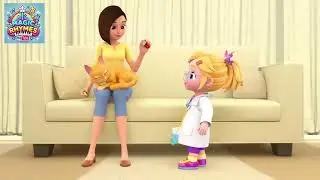 🏥 Hospital Play Rhyme | Fun Doctor & Nurse Song for Kids 🎶|MagicRhymes