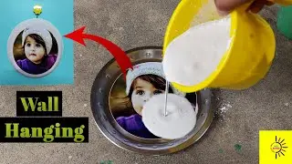 Beautiful Wall Hanging Make From Plaster Of Paris Powder ||Craft ideas with kousik