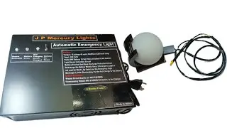 Automatic Emergency Light with LDR sensor at Day and Night Lamp 12 volt 40 Watts (Fully Automatic)