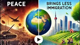 Global Peace Brings Less Migration | Need to help people achieve peace
