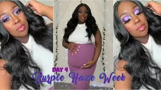 Beauty Bay Midnight Palette | Purple and Blue cut crease look|💜Day 4 of 7 Days of #purplehazeweek