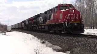 CN B731 St-Alexandre Mile 84.00 : CN 3164-3105