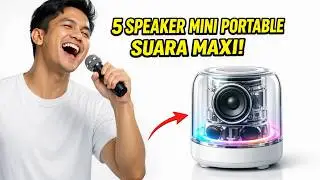 5 Rekomendasi SPEAKER KARAOKE MINI PORTABLE Murah Terbaik 2025!