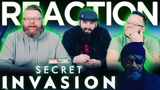Marvel Studios&rsquo; Secret Invasion | Official Trailer REACTION!!
