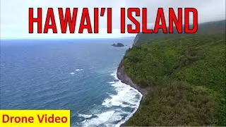 BIG ISLAND'S RUGGED BEAUTY: Laupāhoehoe & Pololū Valley Drone Tour (4K Hawaii Aerials)