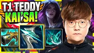 TEDDY BRINGS BACK HIS ICONIC KAI'SA! - T1 Teddy Plays Kai'Sa ADC vs Jhin! | Preseason 11