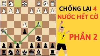 MẸO CHƠI CỜ VUA - CHỐNG LẠI KHAI CUỘC MỲ ĂN LIỀN 4 NƯỚC HẾT CỜ (PHẦN 2)