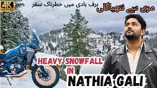 Murree To Nathia Gali Heavy Snowfall Tour 2026 | Heavy Snowfall in Nathia Gali | Murree Snowfall 